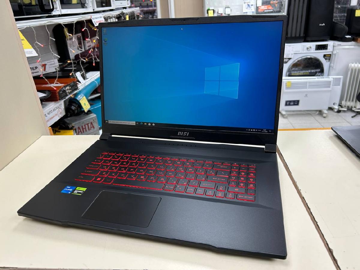 Ноутбук MSI MSI Katana 17 B11UCX-897XRU; Core i5-11260H, GeForce RTX 2050, 8 Гб, 256 Гб, Нет