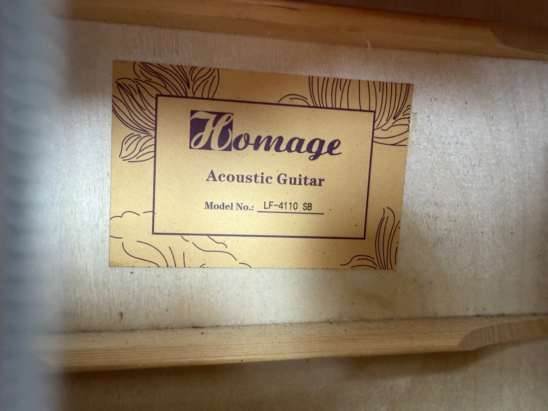 Гитара акустическая Homage LF-4110 SB