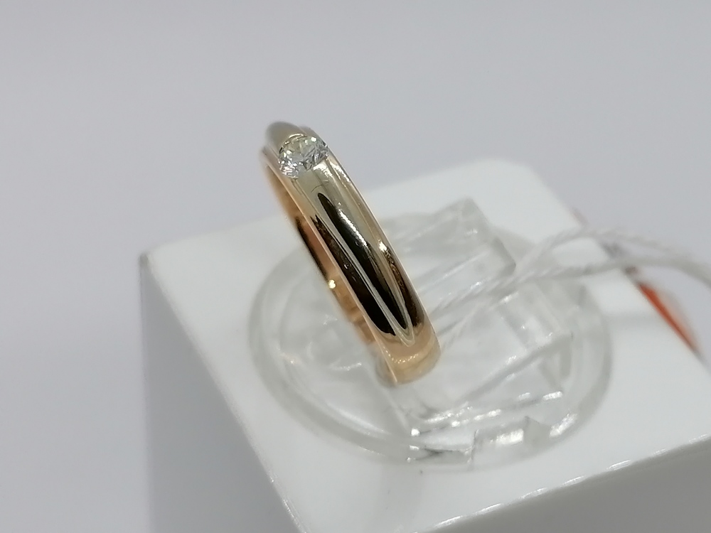 КОЛЬЦО БРИЛЛИАНТ Au 585