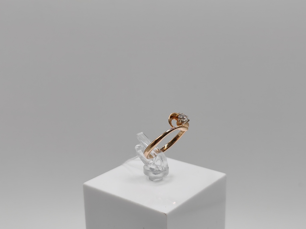 КОЛЬЦО БРИЛЛИАНТ Au 585