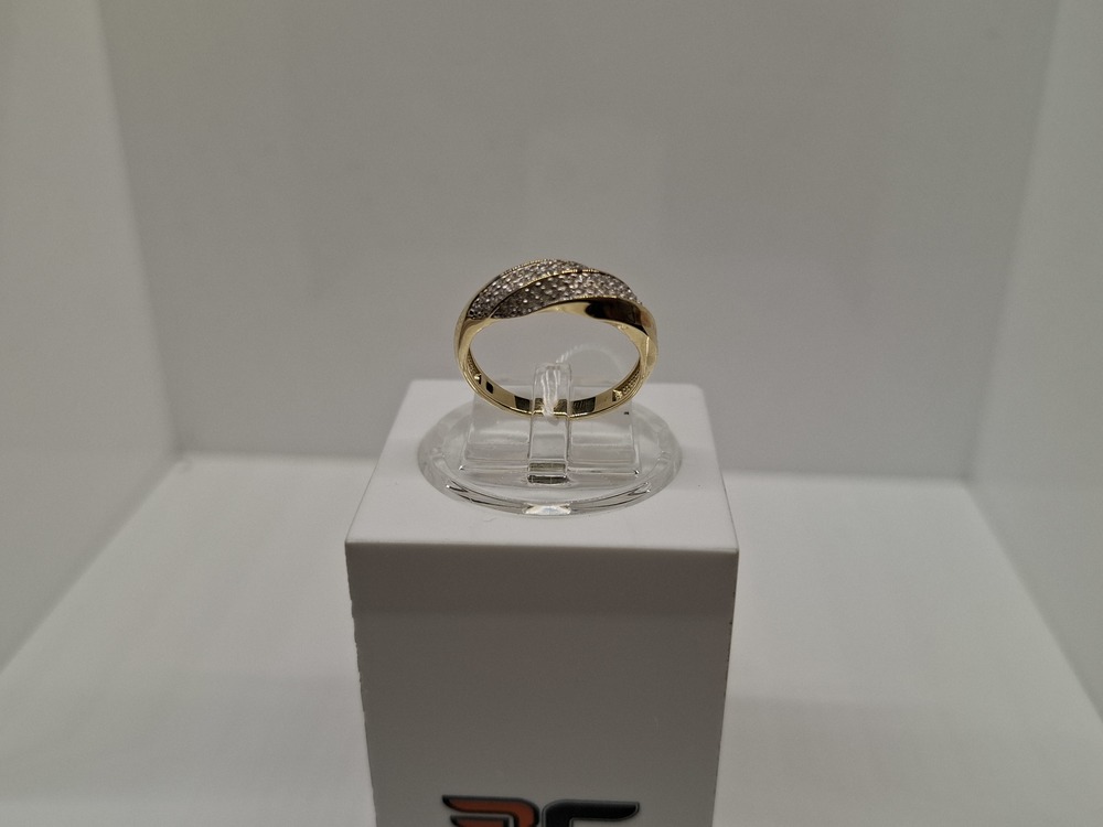 КОЛКМИ585 КОЛЬЦО С КАМНЯМИ (Au 585)