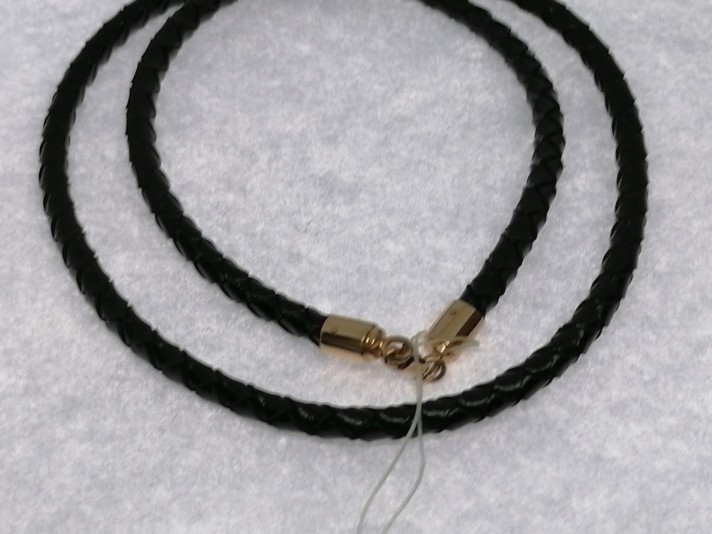 696КЖ КОЛЬЕ КОЖА (Au 585)