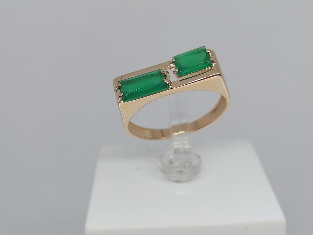 02-51-0298-16 КОЛЬЦО С КАМНЯМИ (Au 585)