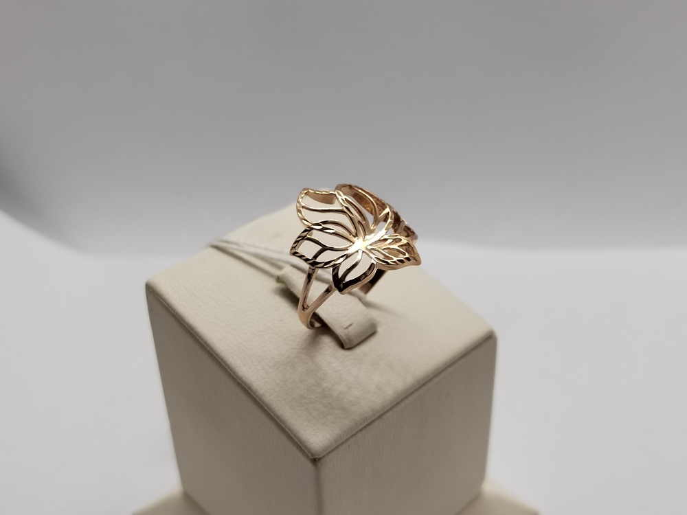 КОЛБКМ585 КОЛЬЦО БЕЗ КАМНЯ (Au 585)