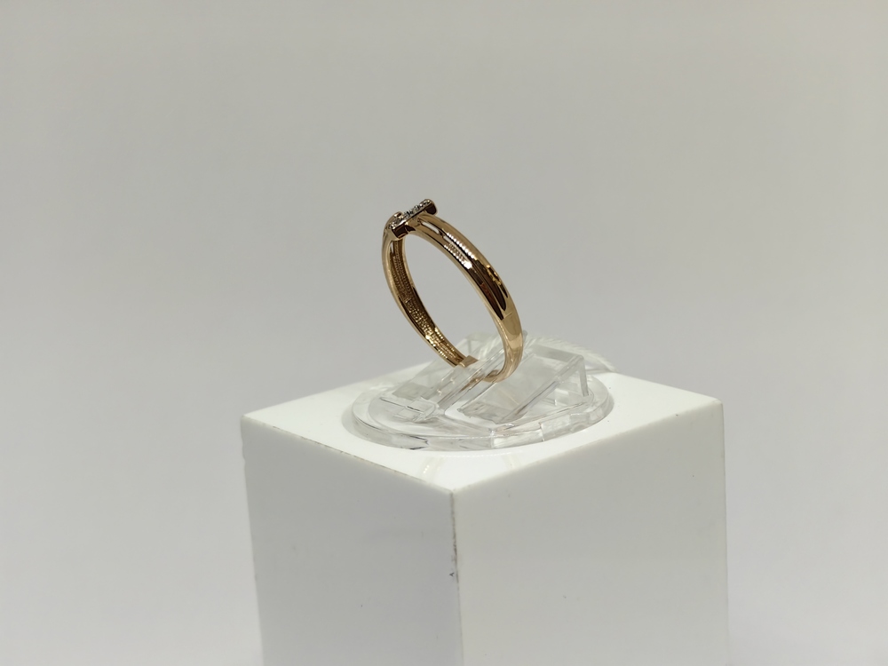 КОЛКМИ585 КОЛЬЦО С КАМНЯМИ (Au 585)
