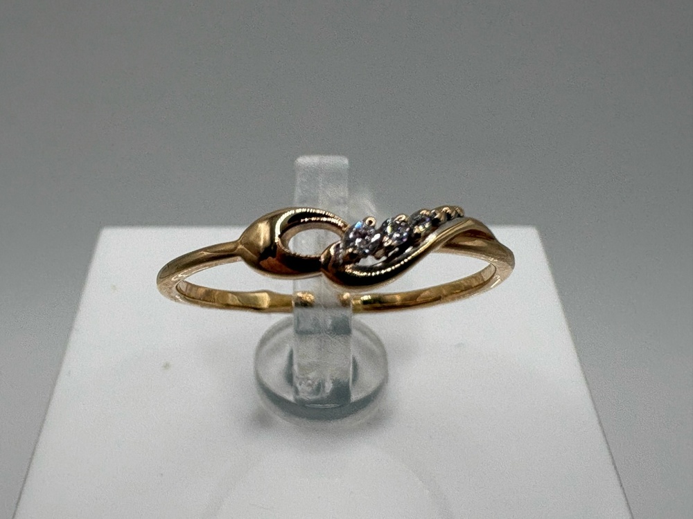 КОЛКМИ585 КОЛЬЦО С КАМНЯМИ (Au 585)