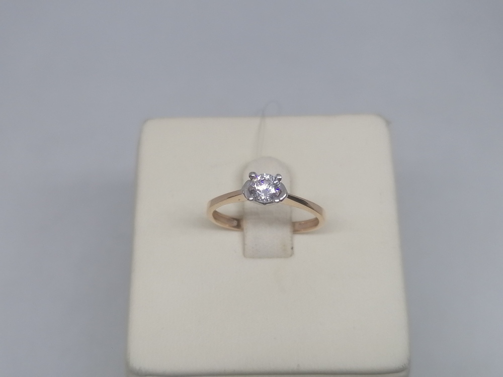 КОЛЬЦО С КАМНЕМ (Au 585)