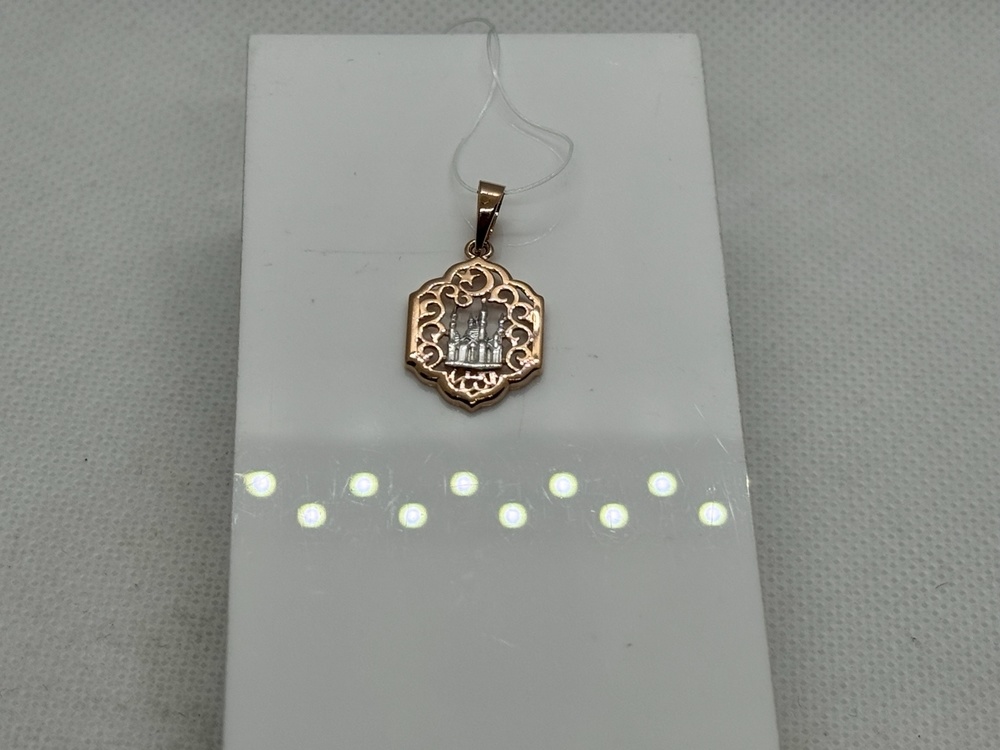 ПОДВЕСКА МЕЧЕТЬ без камня (Au 585)