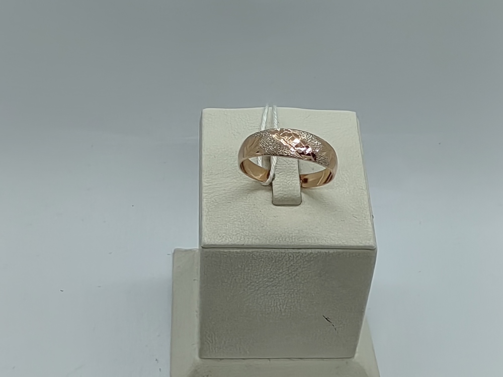 КОЛБКМ585 КОЛЬЦО БЕЗ КАМНЯ (Au 585)