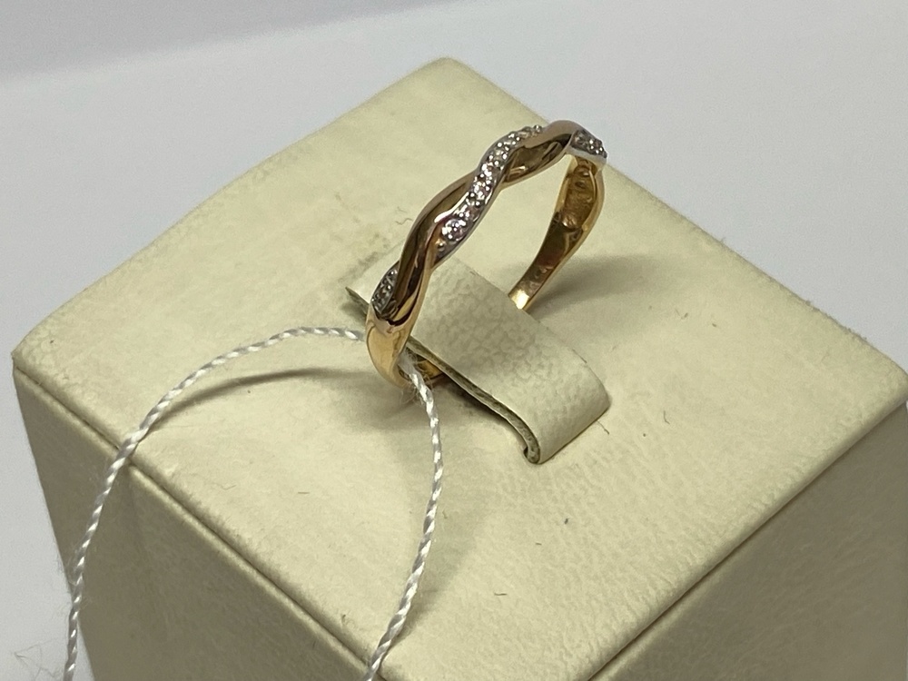КОЛКМИ585 КОЛЬЦО С КАМНЯМИ (Au 585)