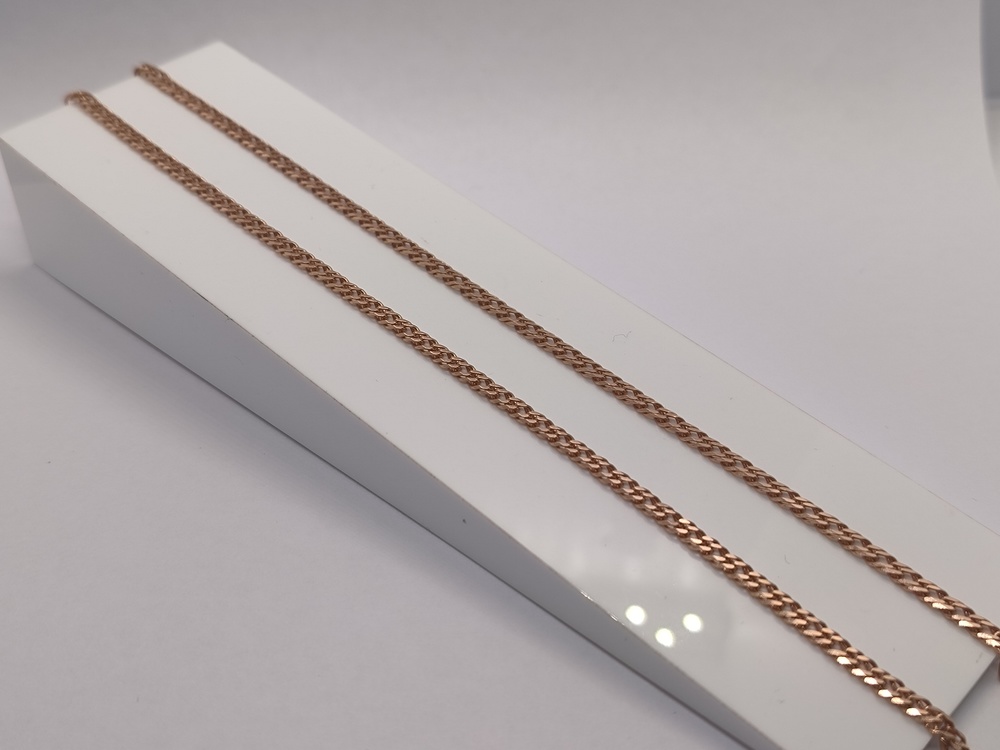 ЦЛР2585 ЦЕПЬ ПОЛНОВЕСНАЯ Ромб двойной (Au 585)