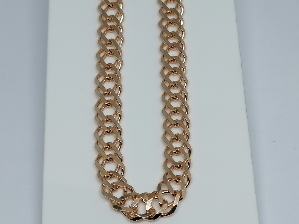 ЦЕПЬ ПОЛНОВЕСНАЯ Ромб двойной (Au 585)