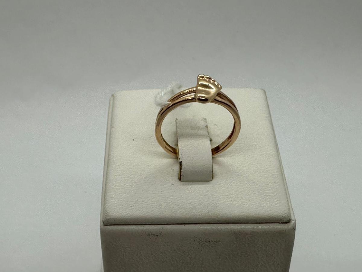 КОЛБКМ585 КОЛЬЦО БЕЗ КАМНЯ (Au 585)