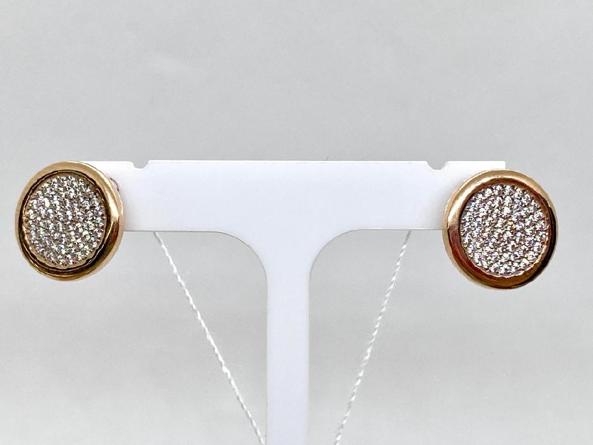 СЕРЬГИ С КАМНЯМИ (Au 585)