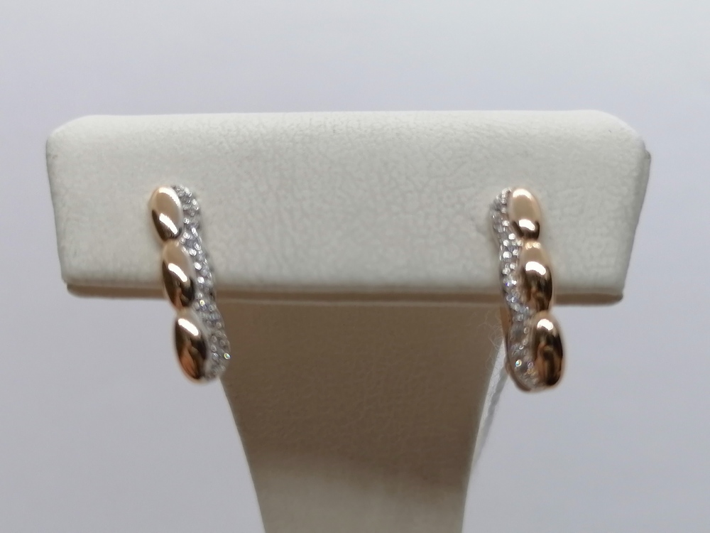 СЕРЬГИ С КАМНЯМИ (Au 585)