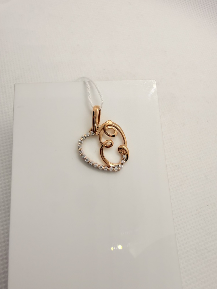 ПОДКМИ585 ПОДВЕСКА С КАМНЯМИ (Au 585)