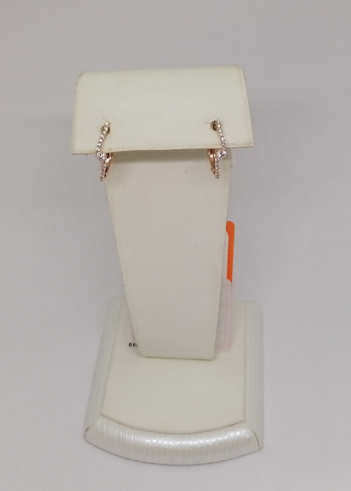 СКМИ585 СЕРЬГИ С КАМНЯМИ (Au 585)