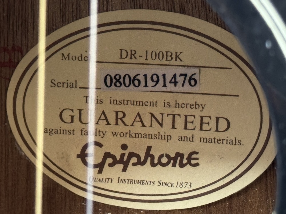 Гитара акустическая Epiphone AG2050