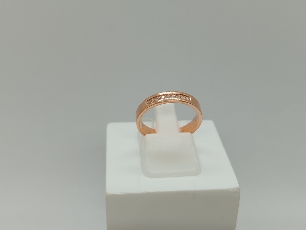 КОЛЬЦО Обручальное БРИЛЛИАНТ (Au 585)