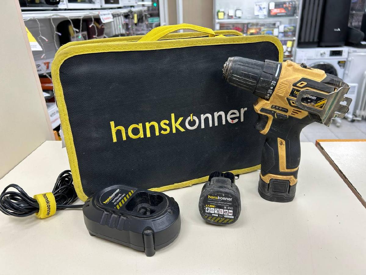 Шуруповерт HansKonner HCD1645BLC