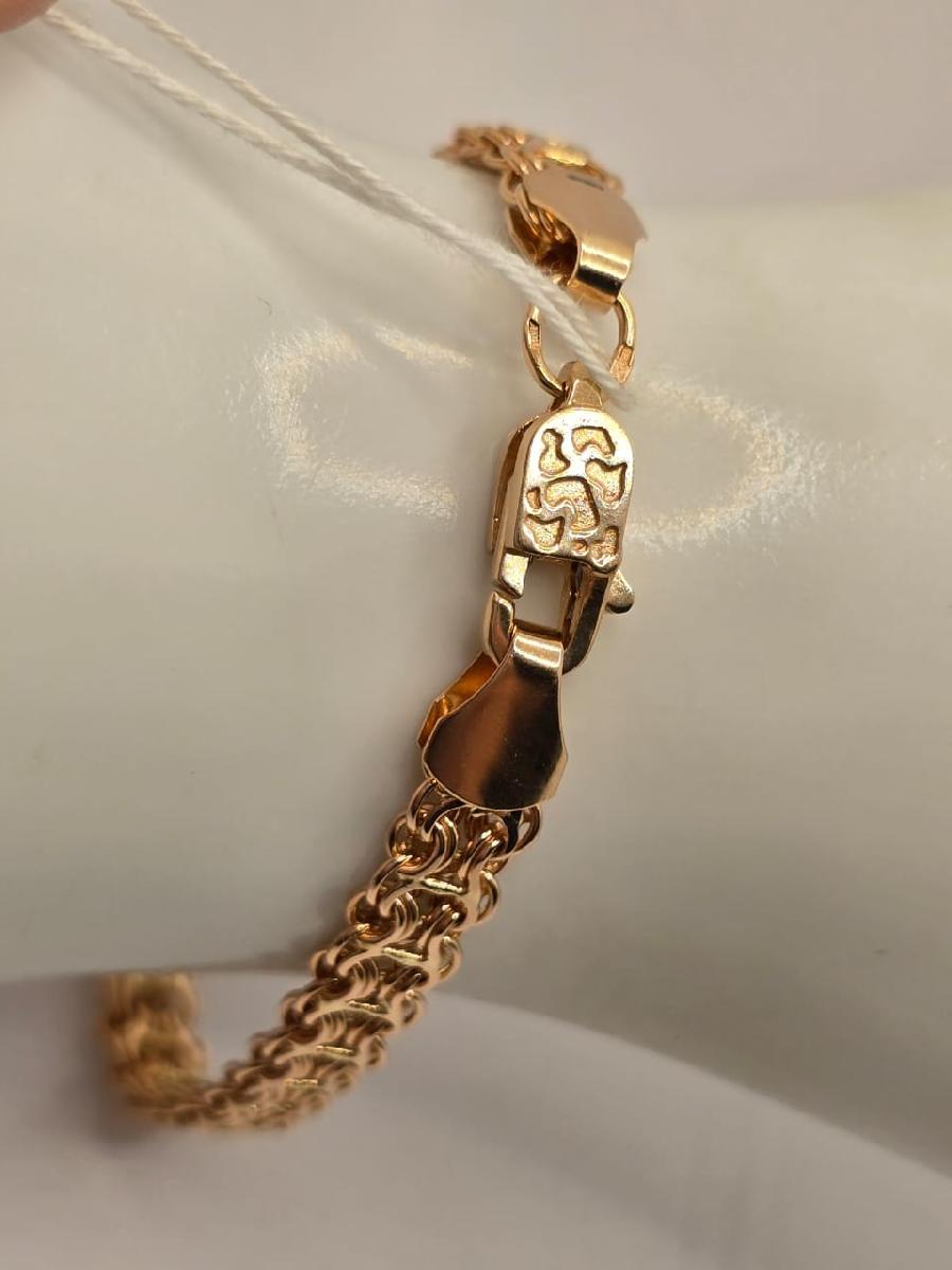 БРАСЛЕТ ПОЛНОВЕСНЫЙ Рамзес (Au 585)