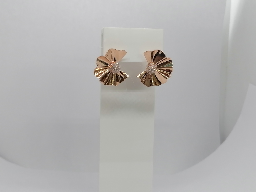 СЕРЬГИ С КАМНЯМИ (Au 585)