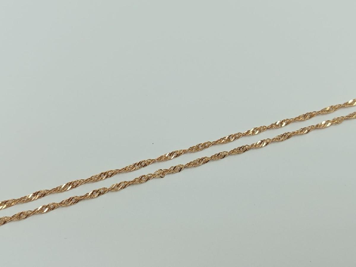 ЦЛСИ585 ЦЕПЬ ПОЛНОВЕСНАЯ Сингапур (Au 585)