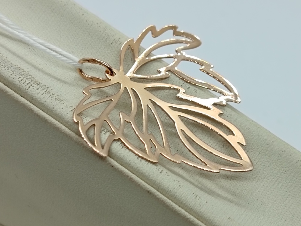 ПОДВЕСКА БЕЗ КАМНЯ Au 585