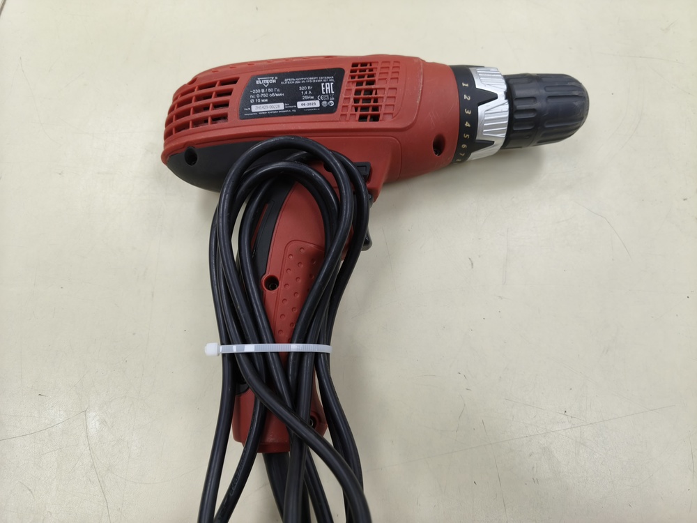 ДРЕЛЬ-ШУРУПОВЕРТ Elitech ДШ 35-1РЭ