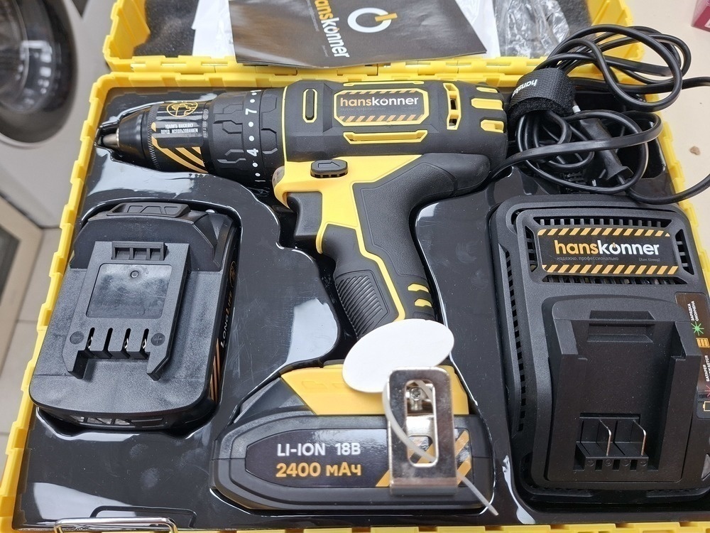 Шуруповерт HansKenner HCD 1838R