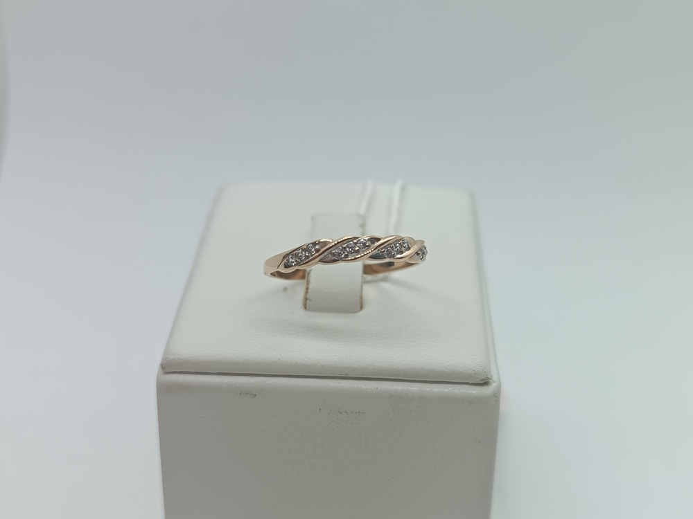 КОЛЬЦО С КАМНЯМИ (Au 375)