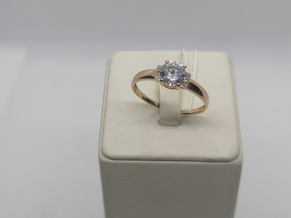 КОЛКМИ585 КОЛЬЦО С КАМНЯМИ (Au 585)