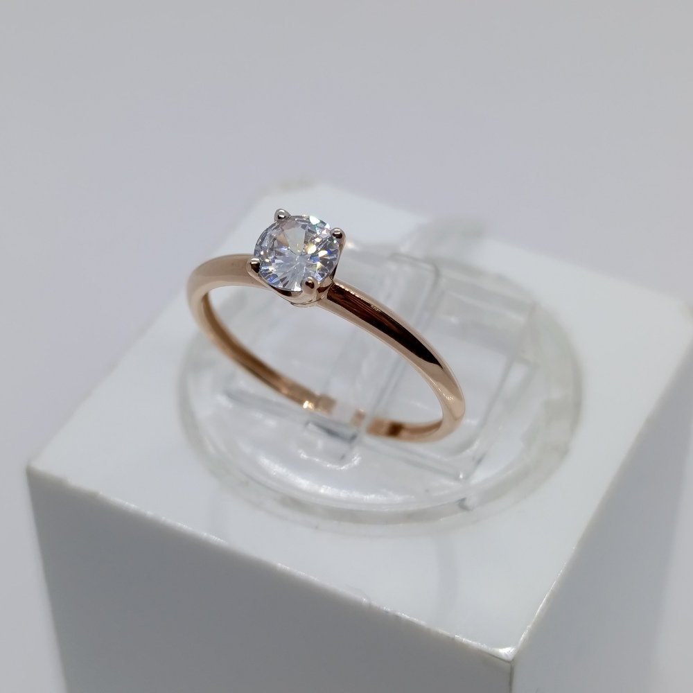 КОЛЬЦО С КАМНЕМ (Au 585)