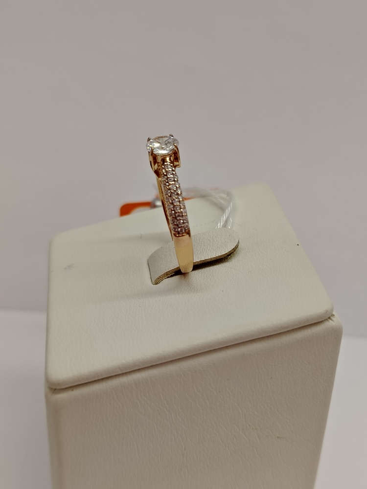 КОЛКМИ585 КОЛЬЦО С КАМНЯМИ (Au 585)