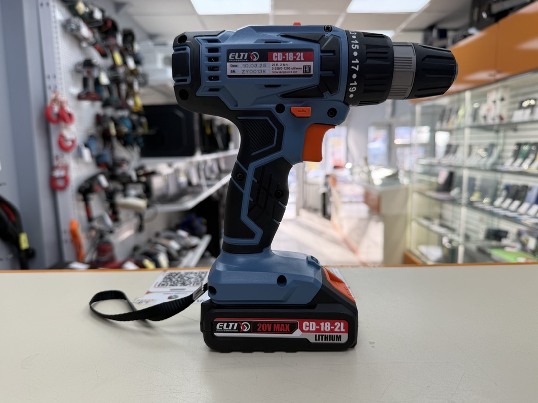 Шуруповерт ELTI CD-18-2L