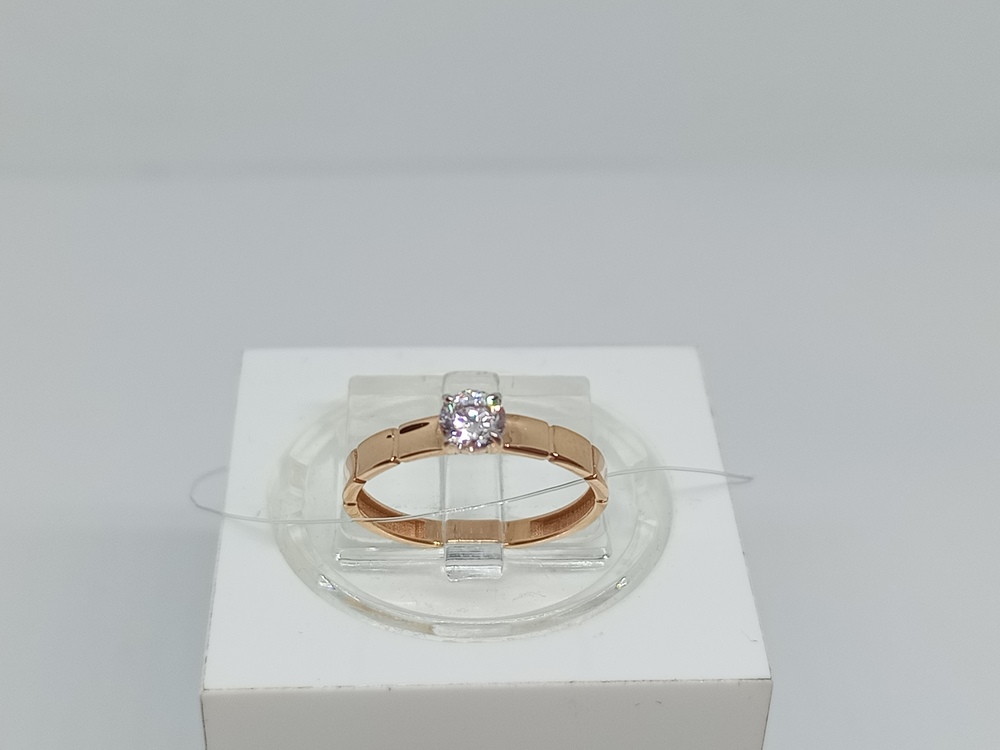 КОЛЬЦО С КАМНЕМ (Au 585)