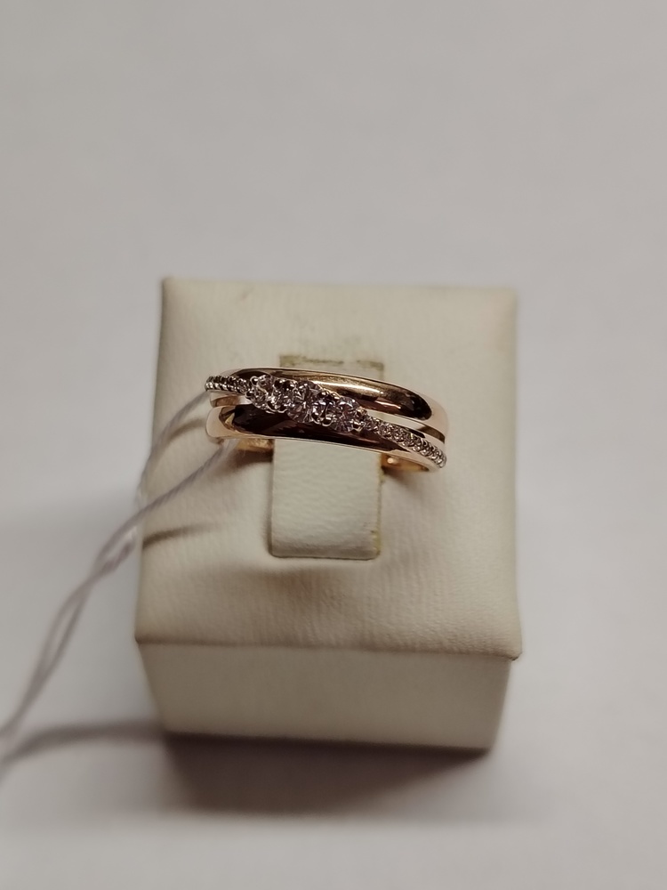КОЛКМИ585 КОЛЬЦО С КАМНЯМИ (Au 585) КОЛКМИ585 КОЛЬЦО С КАМНЯМИ (Au 585)