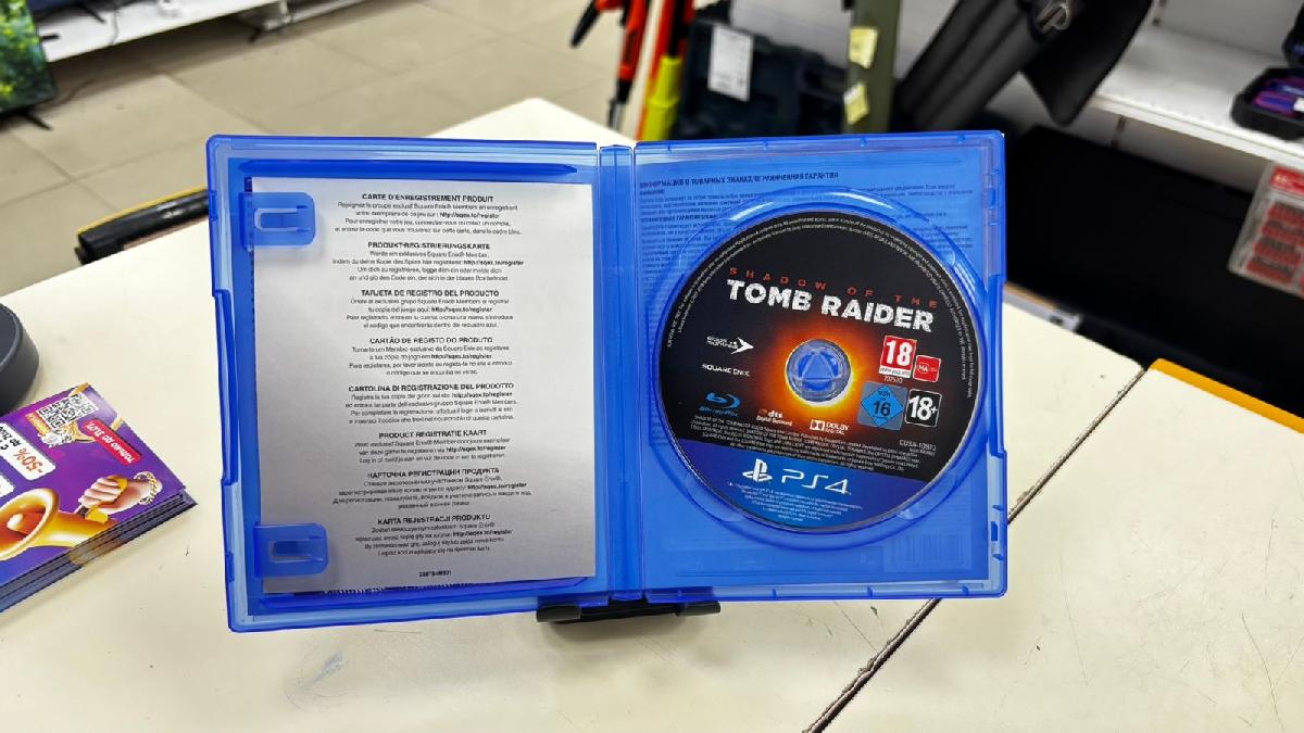 Игра Playstation 4 Tomb Raider