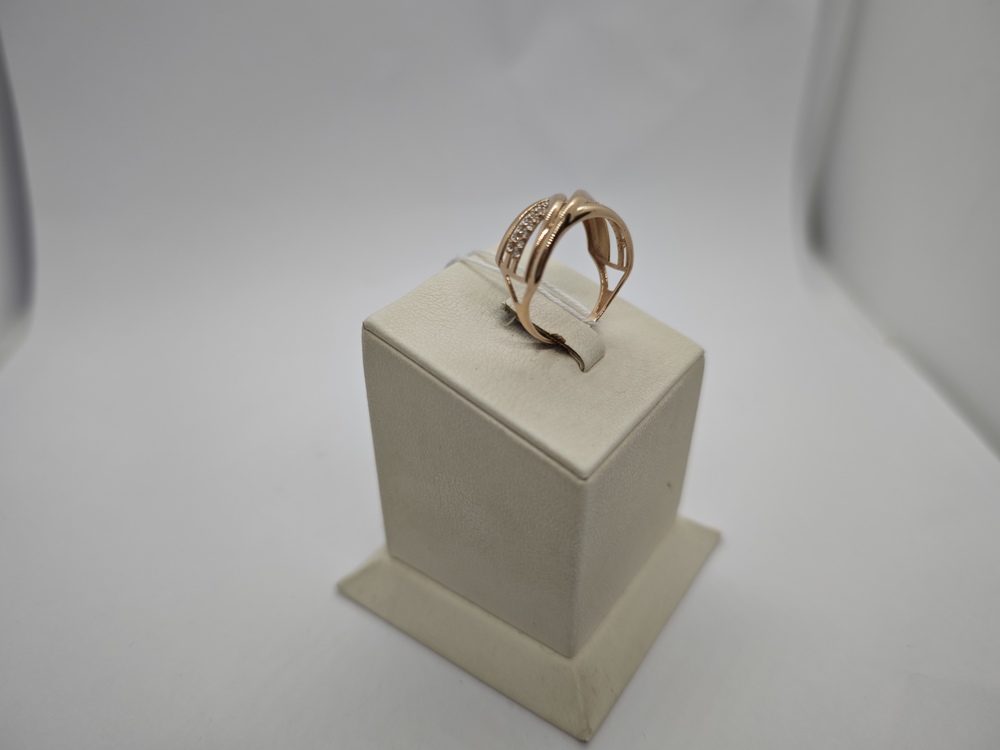 КОЛКМИ585 КОЛЬЦО С КАМНЯМИ (Au 585)