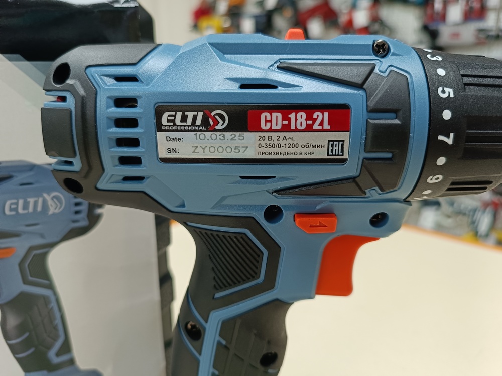 Шуруповерт ELTI CD-18-2L