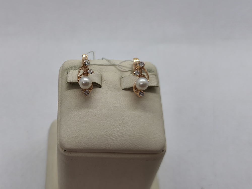 СЕРЬГИ С КАМНЯМИ (Au 585)