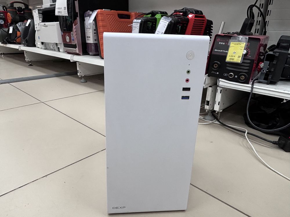 Системный блок DEXP; Core i3-10100, Intel UHD Graphics, 8 Гб, 512 GB, Нет
