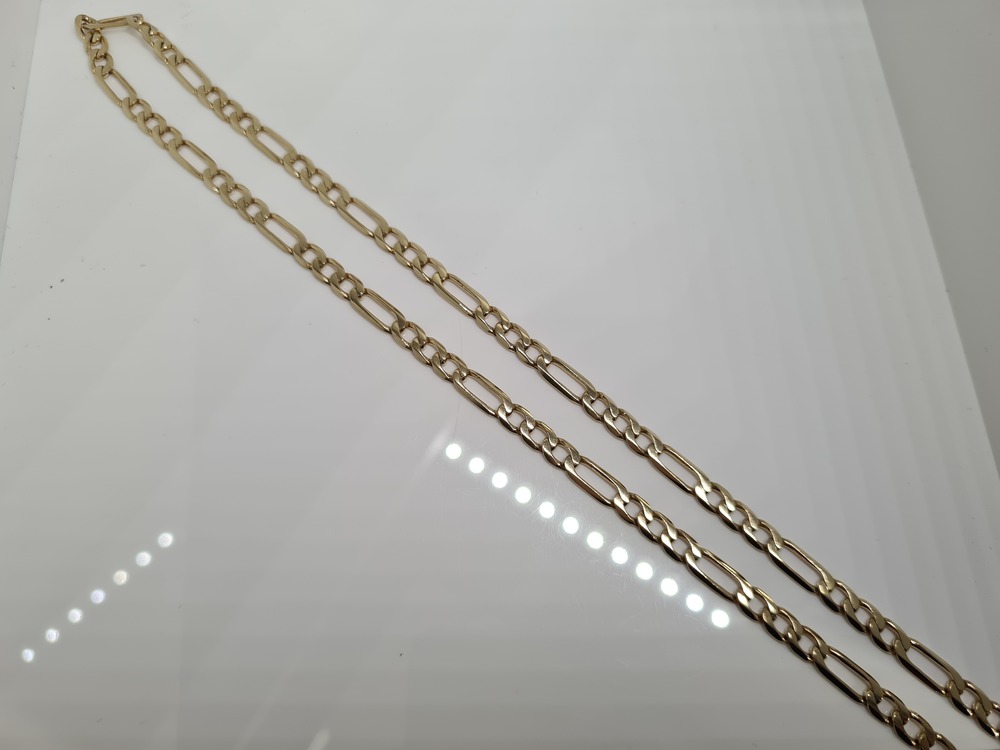 ЦЛФК585 ЦЕПЬ ПОЛНОВЕСНАЯ Фигаро(картье) (Au 585)