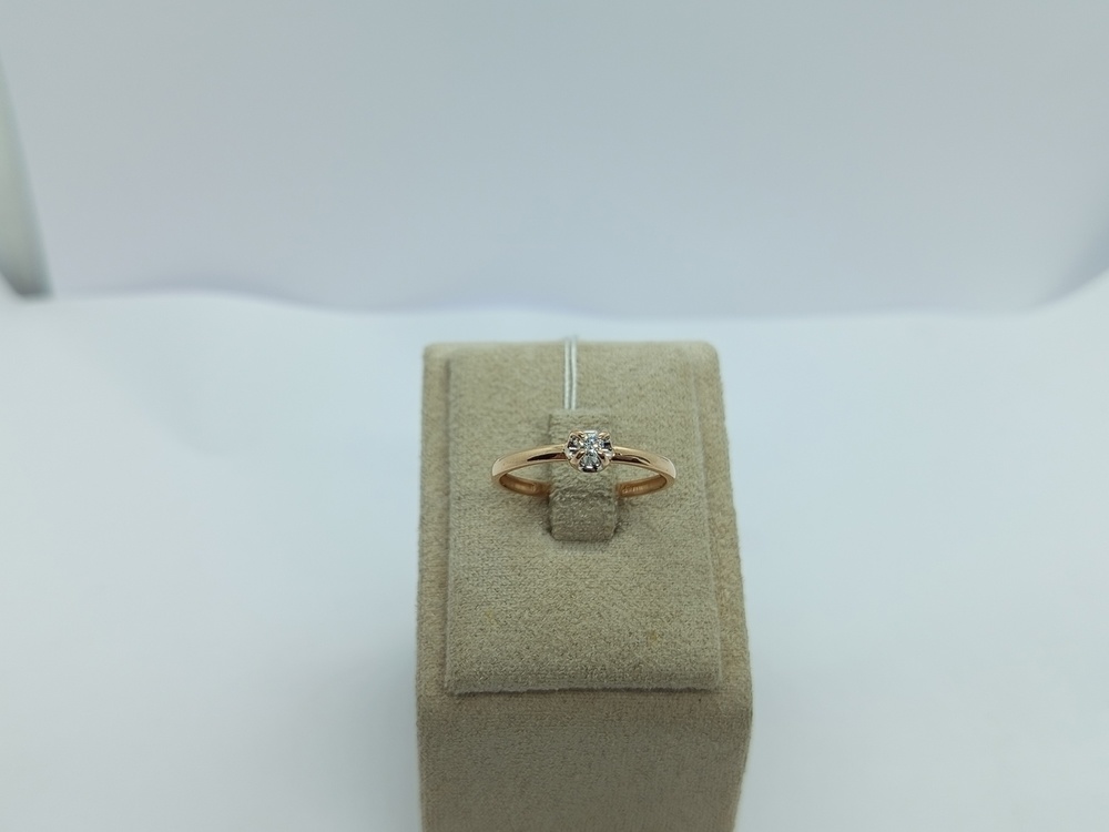 КОЛЬЦО БРИЛЛИАНТ Au 585