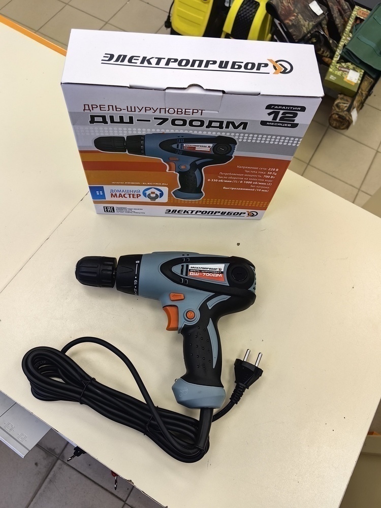 Шуруповерт Электроприбор ДШ-700ДМ Шуруповерт Электроприбор ДШ-700ДМ