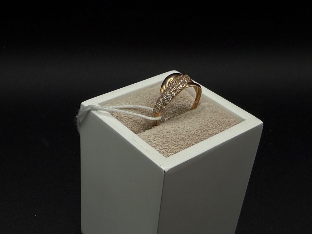 КОЛКМИ585 КОЛЬЦО С КАМНЯМИ (Au 585)