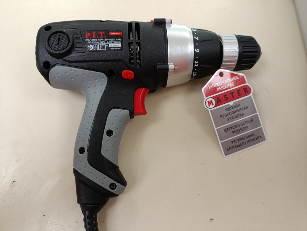 Дрель-безударная P.I.T. PBM10-C2;