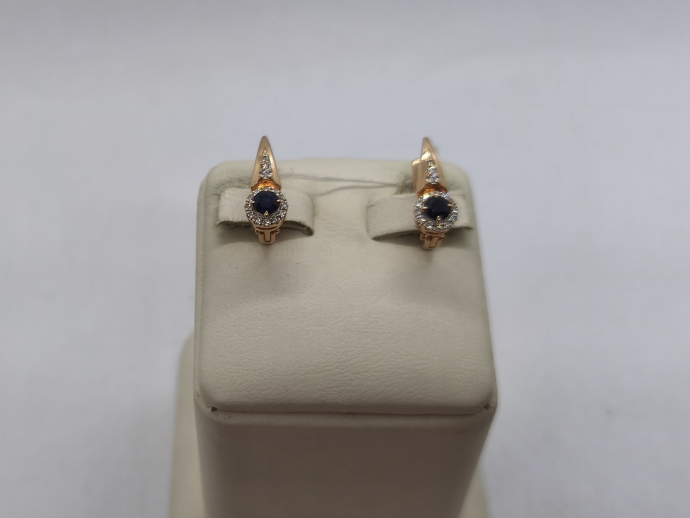 СЕРЬГИ БРИЛЛИАНТ (Au 585)