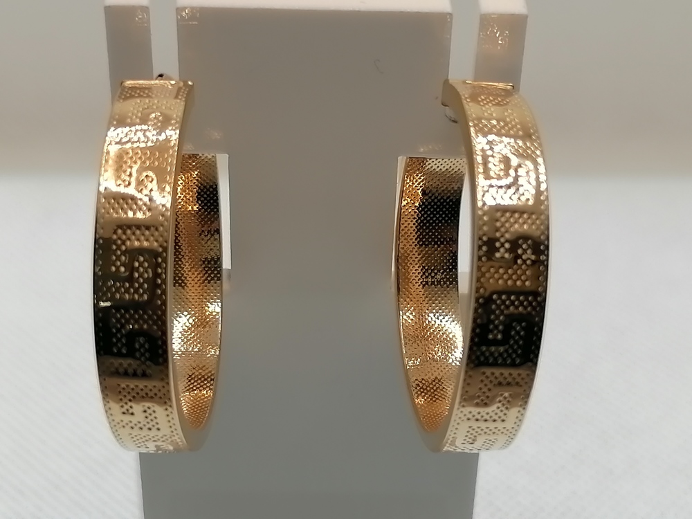СЕРЬГИ БЕЗ КАМНЯ (Au 585)