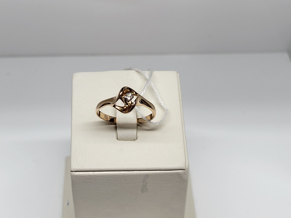 КОЛЬЦО БРИЛЛИАНТ Au 585